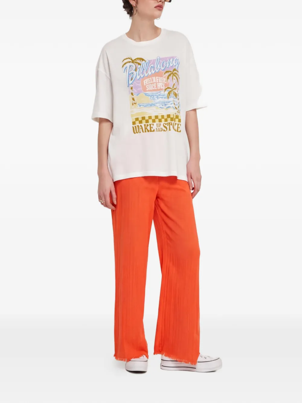 Billabong That Smile broek met trekkoord Oranje