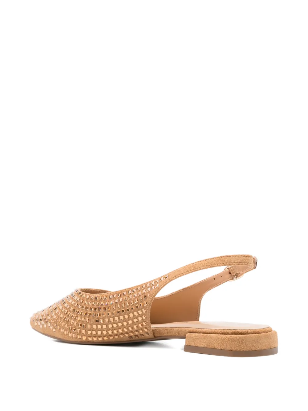KEYS Sandalen met puntige neus Beige