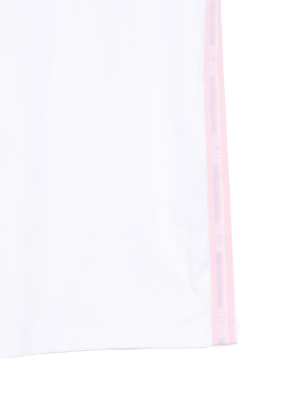 Gcds Kids Jurk met logodetail Wit