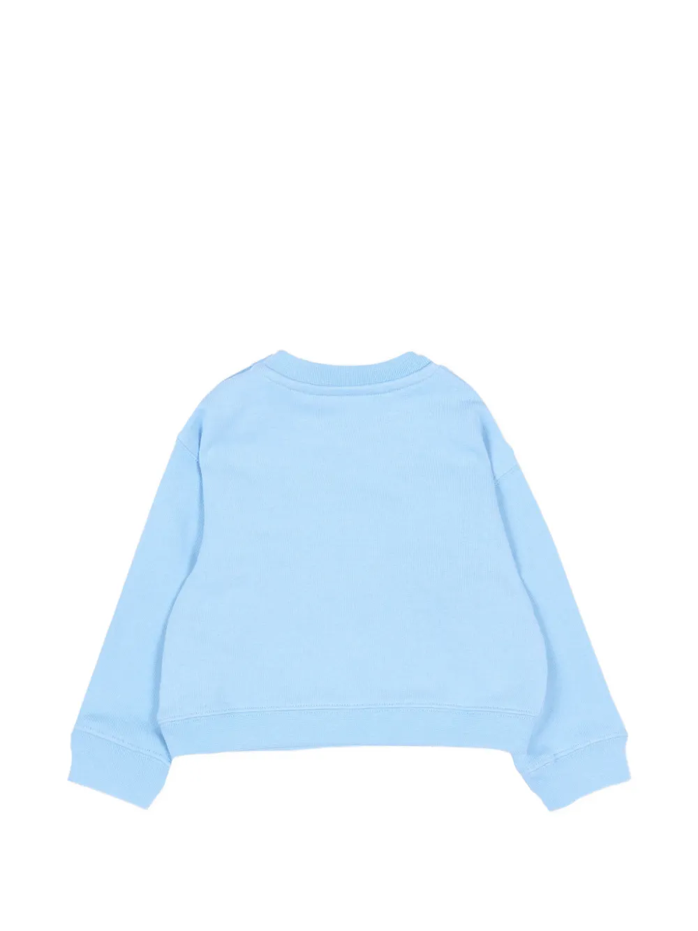 Palm Angels Kids Sweater met logoprint Blauw