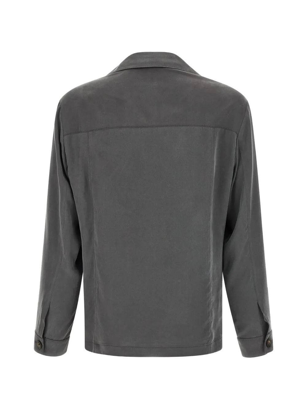  Pal Zileri Buttoned Pocket Overshirt - Grey 