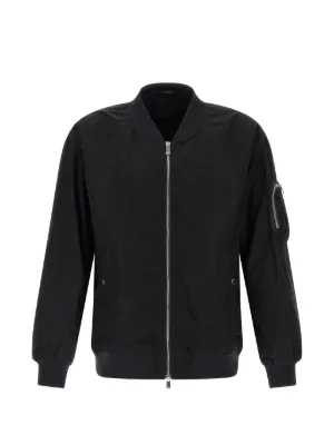 Giorgio Brato ジップ スエードジャケット | ブラック | FARFETCH JP