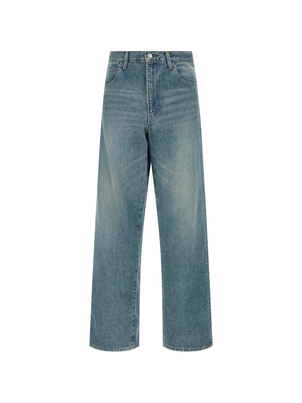 Stein Belt-loop Pocket Jeans In Blue