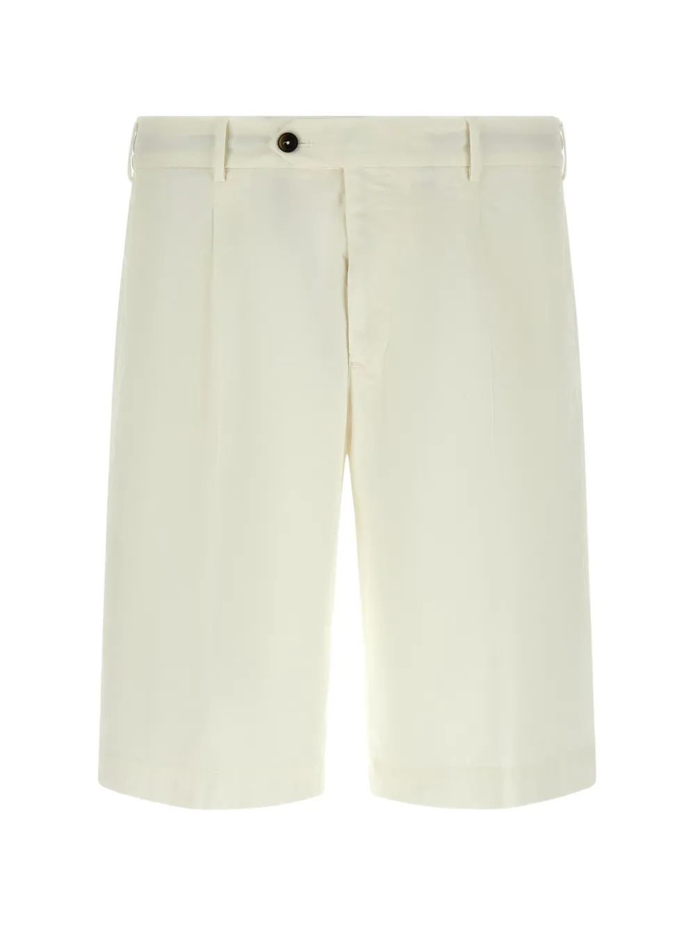 PT Torino buttoned pleated shorts - Bianco