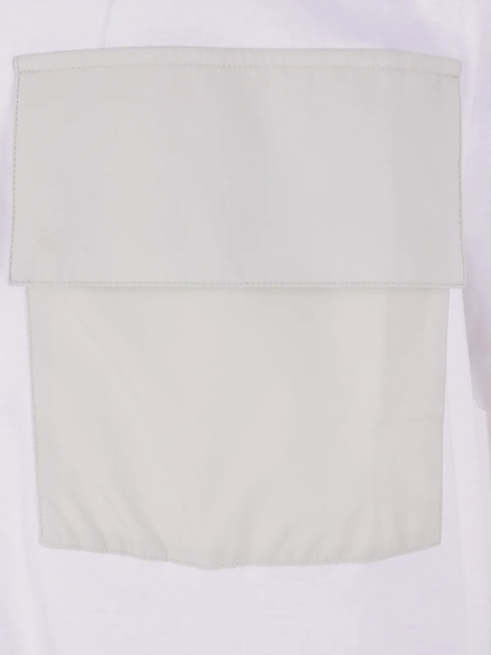 Laminar Flap-pocket T-shirt In White