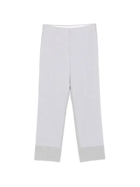 MM6 Maison Margiela pantalones con diseño colour block