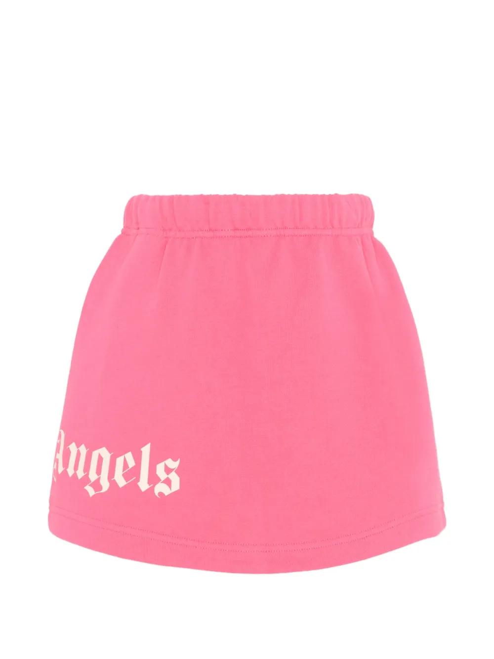 Palm Angels Kids Rok met trekkoordtaille Roze