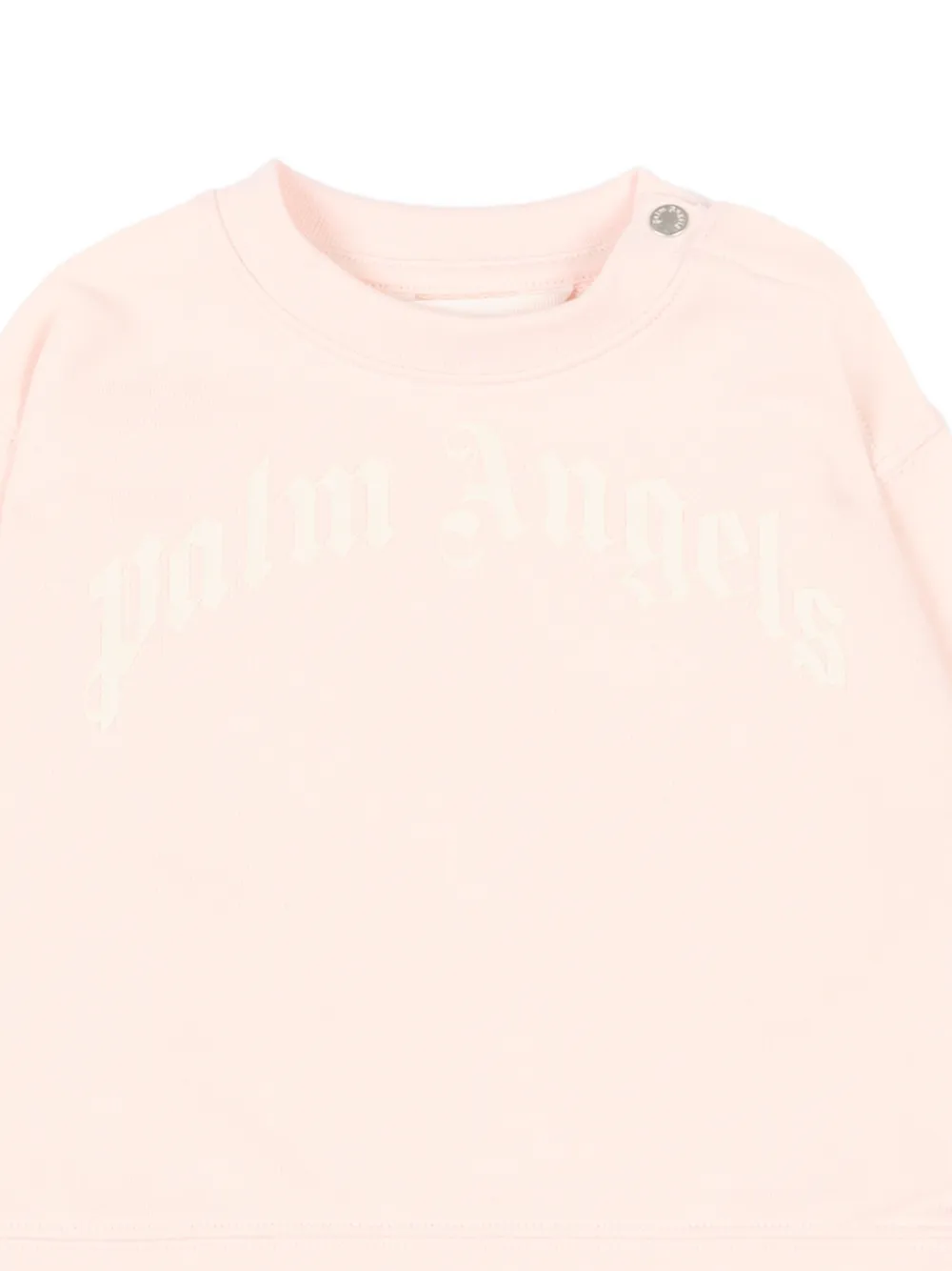 Palm Angels Kids Sweater met logoprint Roze