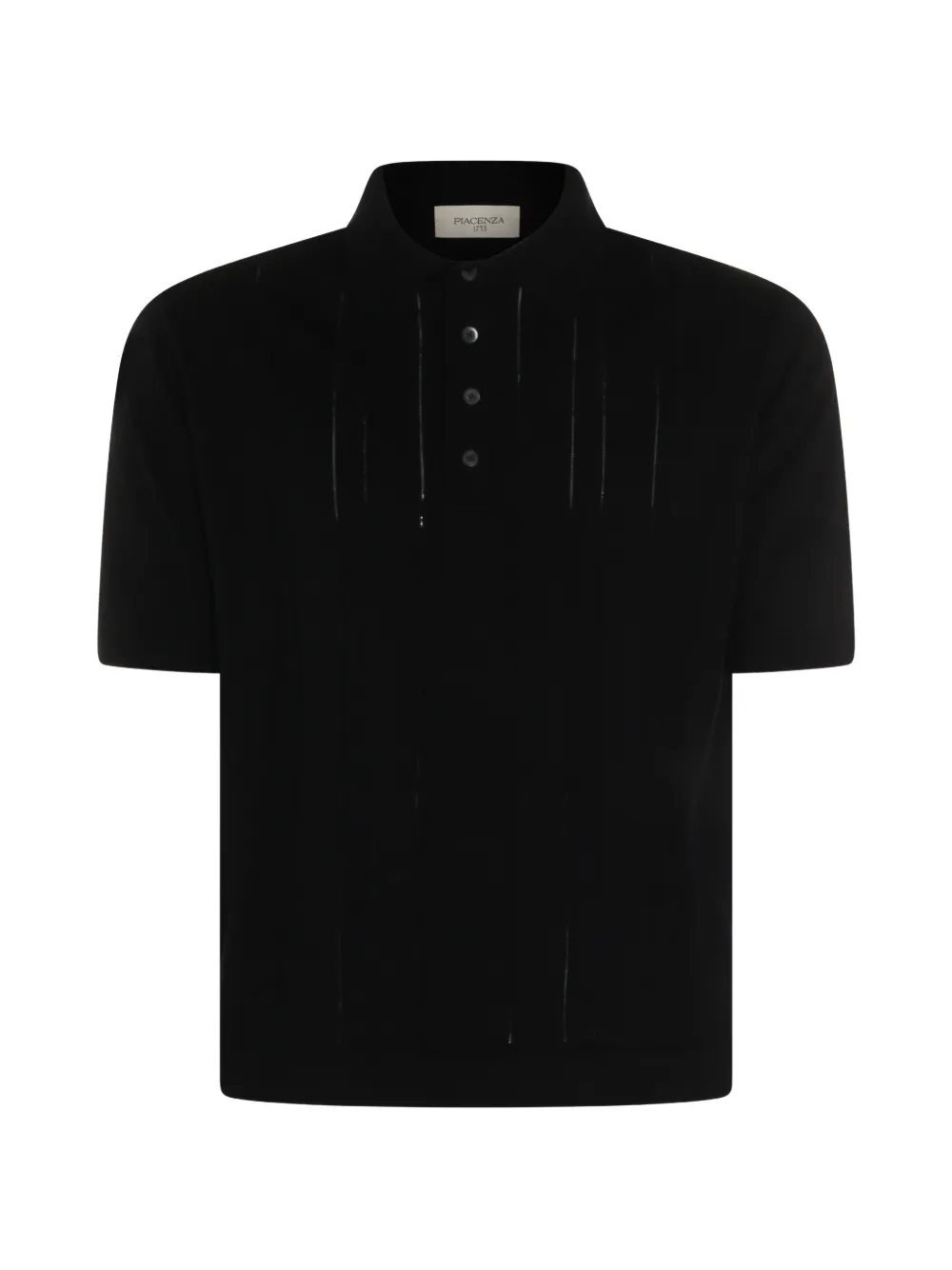 Piacenza Cashmere short-sleeves polo shirt - Blu