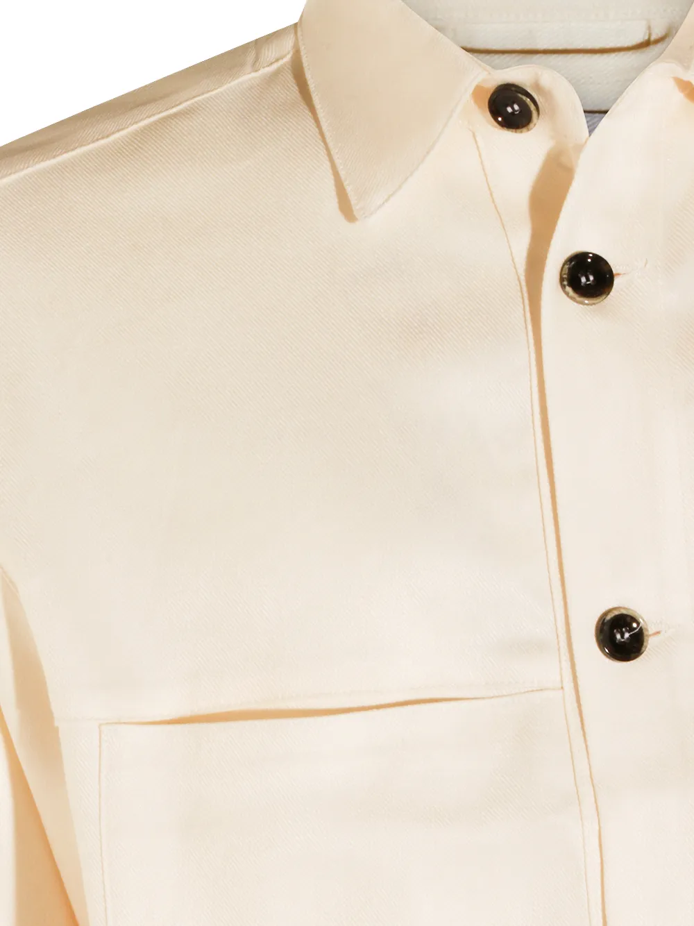  Nine In The Morning Buttoned Front-pockets Jacket - Neutrals 