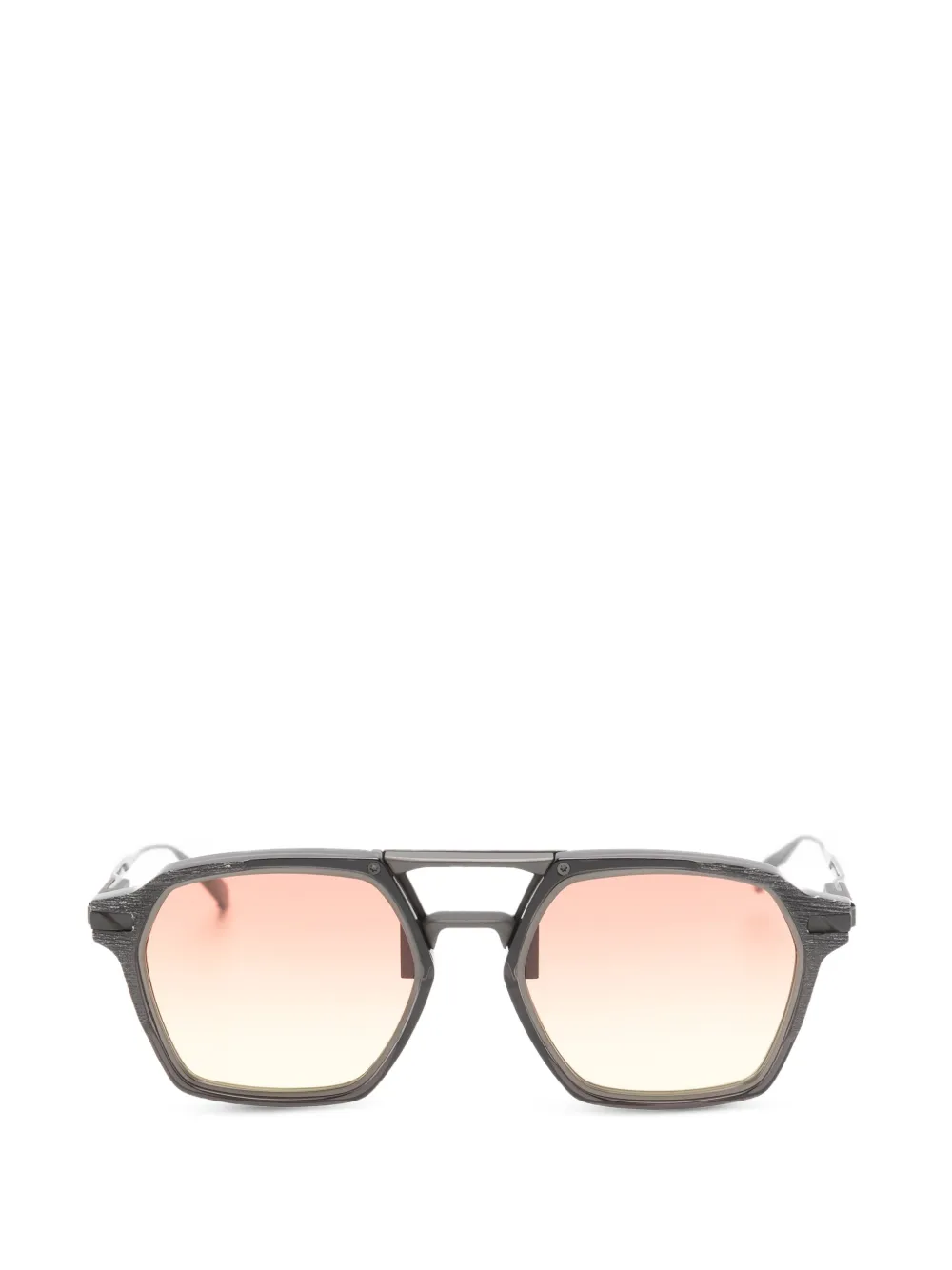 Movitra Climax 07geometric-frame sunglasses - Grigio