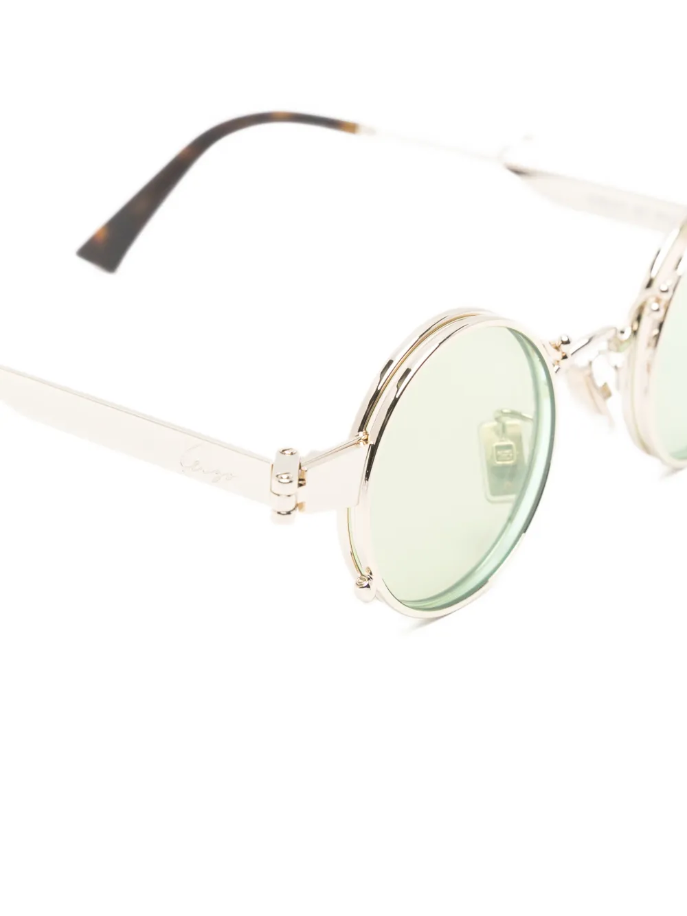 Kenzo Zonnebril met rond montuur Goud