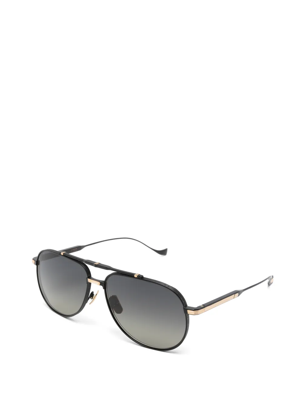 Cutler & Gross Sloane zonnebril met piloten montuur Zwart
