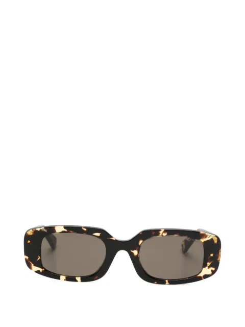 Bvlgari rectangle-frame sunglasses