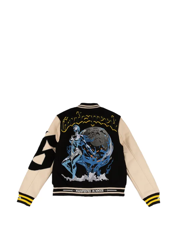GODSPEED Chrome Seduction Varsity Jacket | Black | FARFETCH ID