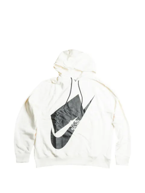Nike logo-detail hoodie