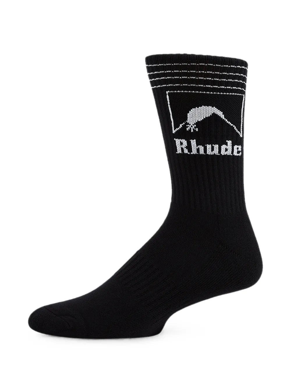 RHUDE Moonlight Outline sokken Zwart