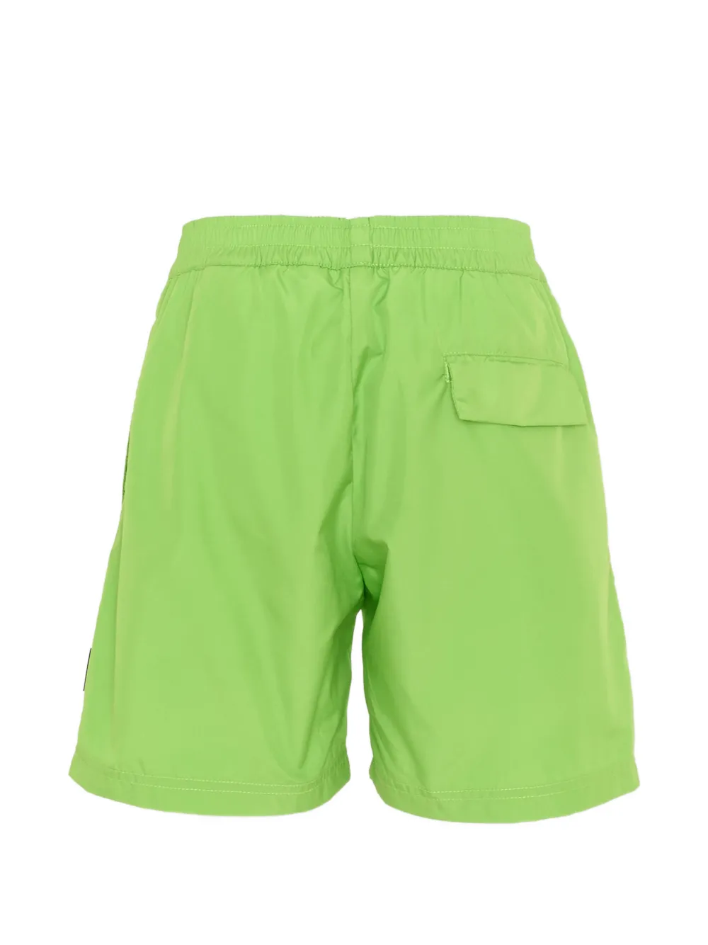 Palm Angels Kids Zwembroek met logo Groen