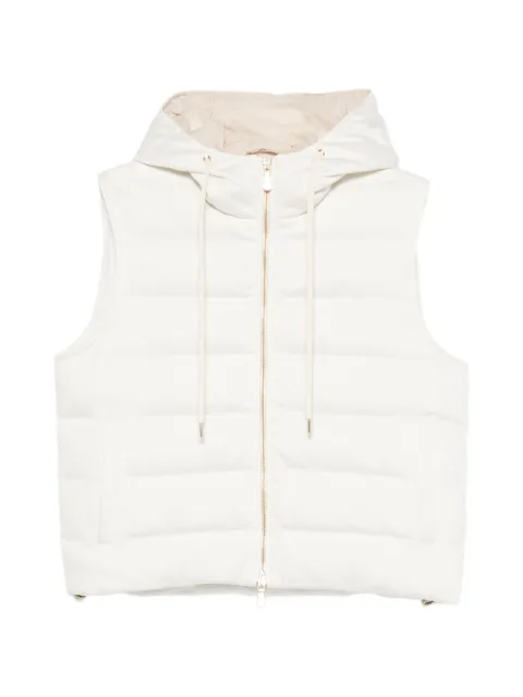 Eleventy quilted-pattern gilet