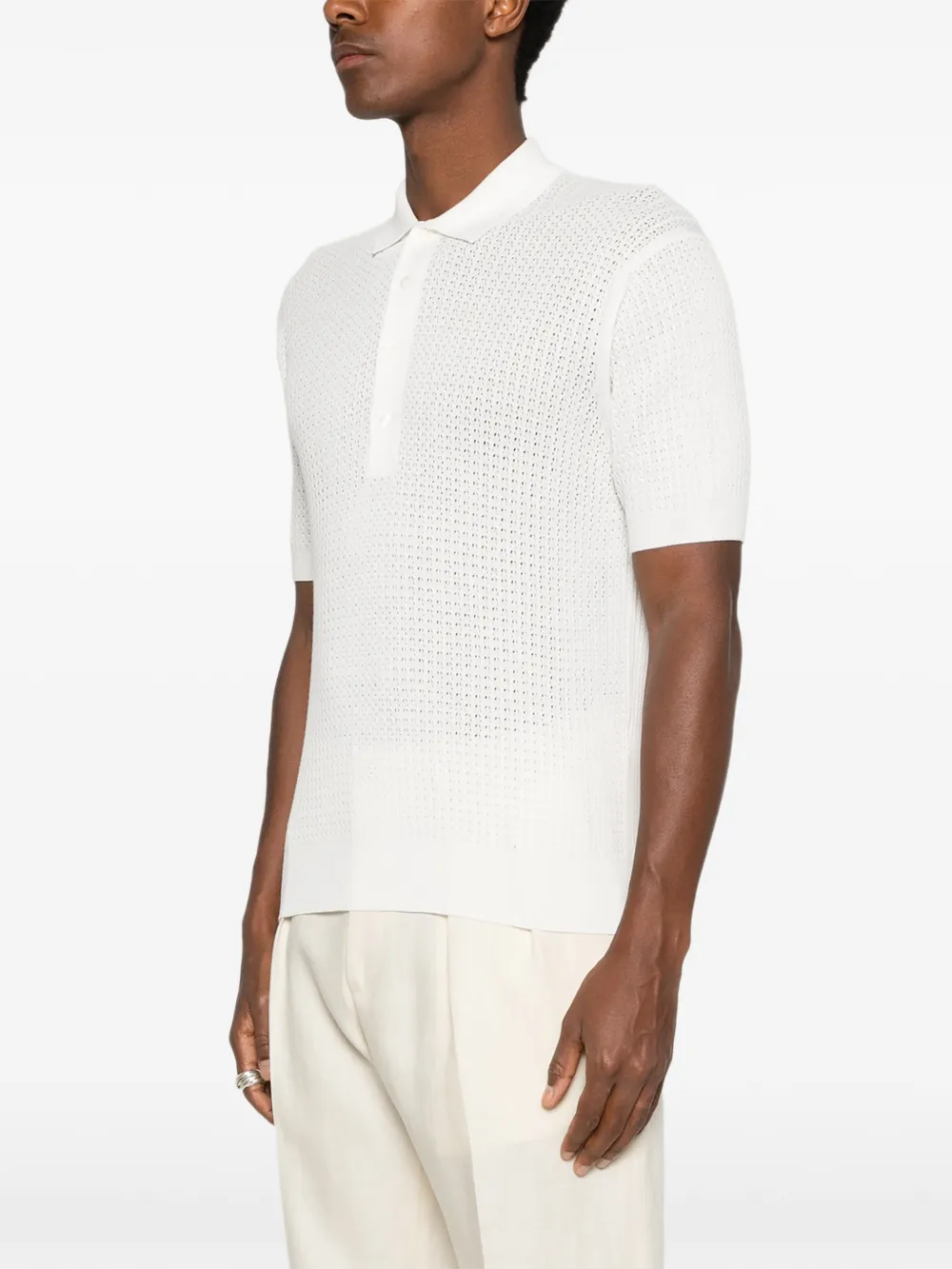 Corneliani Poloshirt Wit