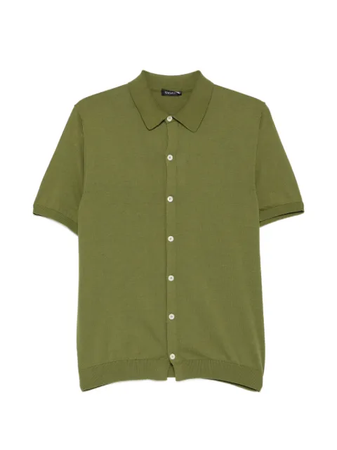 Cenere GB short-sleeve knitted shirt