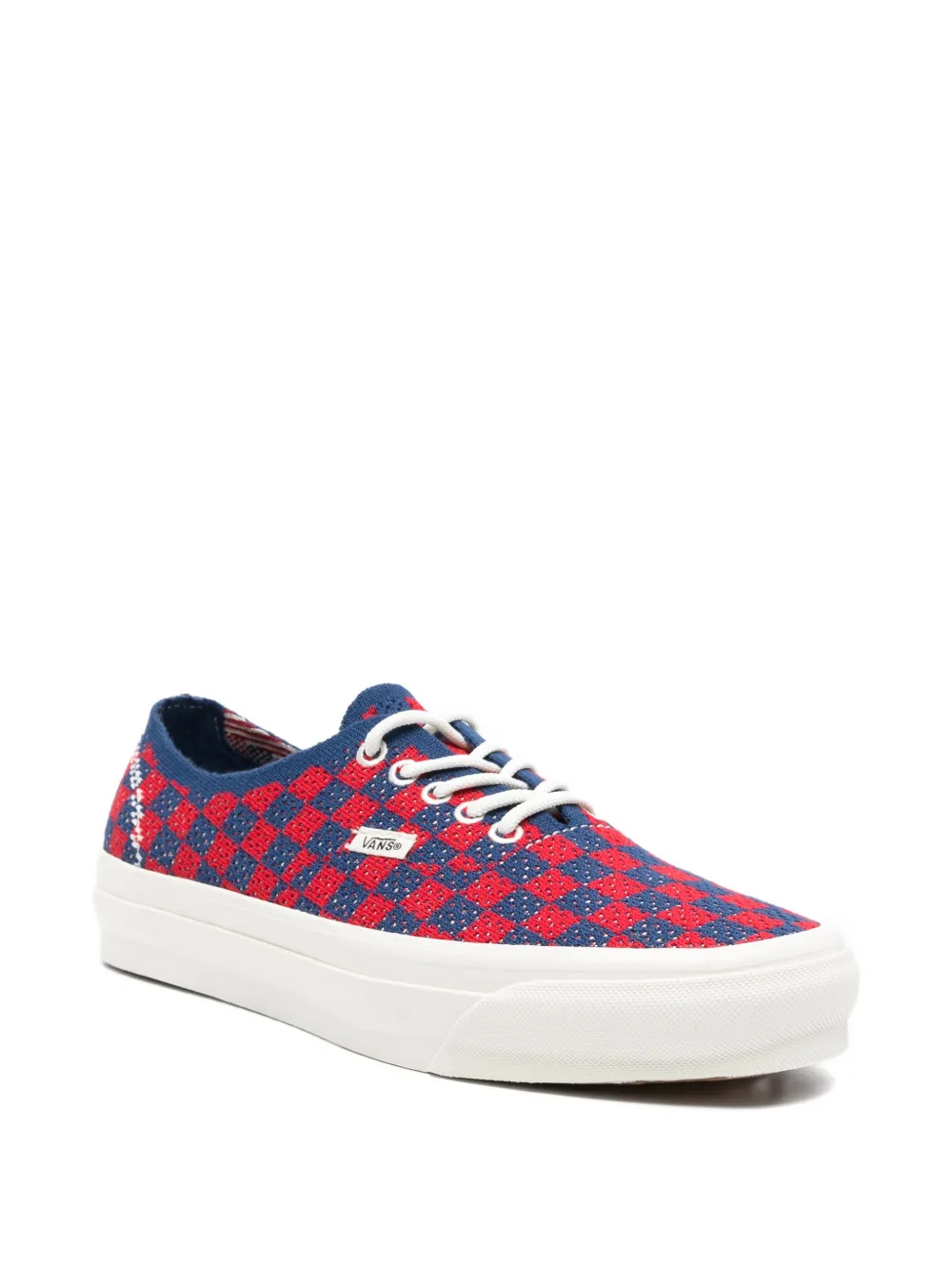 Vans Geruite sneakers Rood