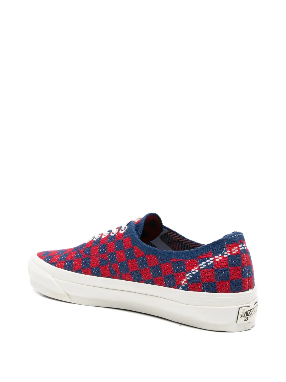 Vans Geruite sneakers Rood