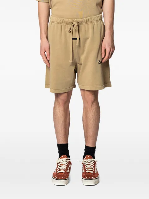 FEAR OF GOD ESSENTIALS logo-print cotton shorts