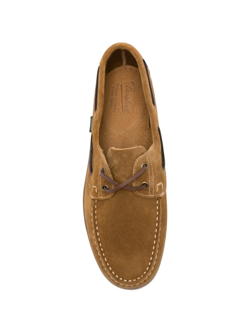 Paraboot suede boat shoes Bruin
