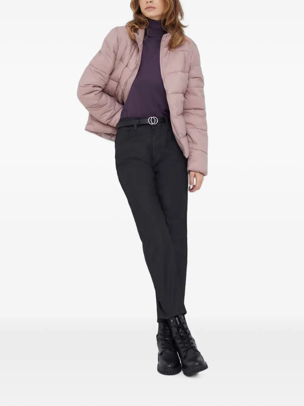 Sisley Broek met knopen Zwart
