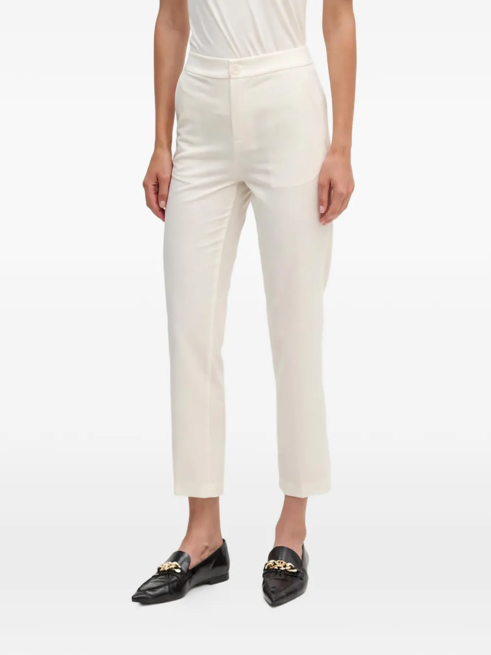 Benetton button-closure trousers - Toni neutri