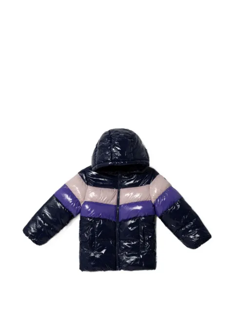 Benetton striped hooded jacket