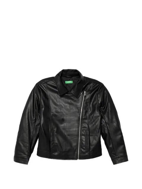 Benetton zip biker jacket