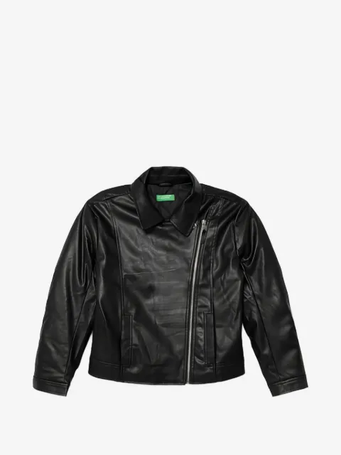 Benetton zip biker jacket