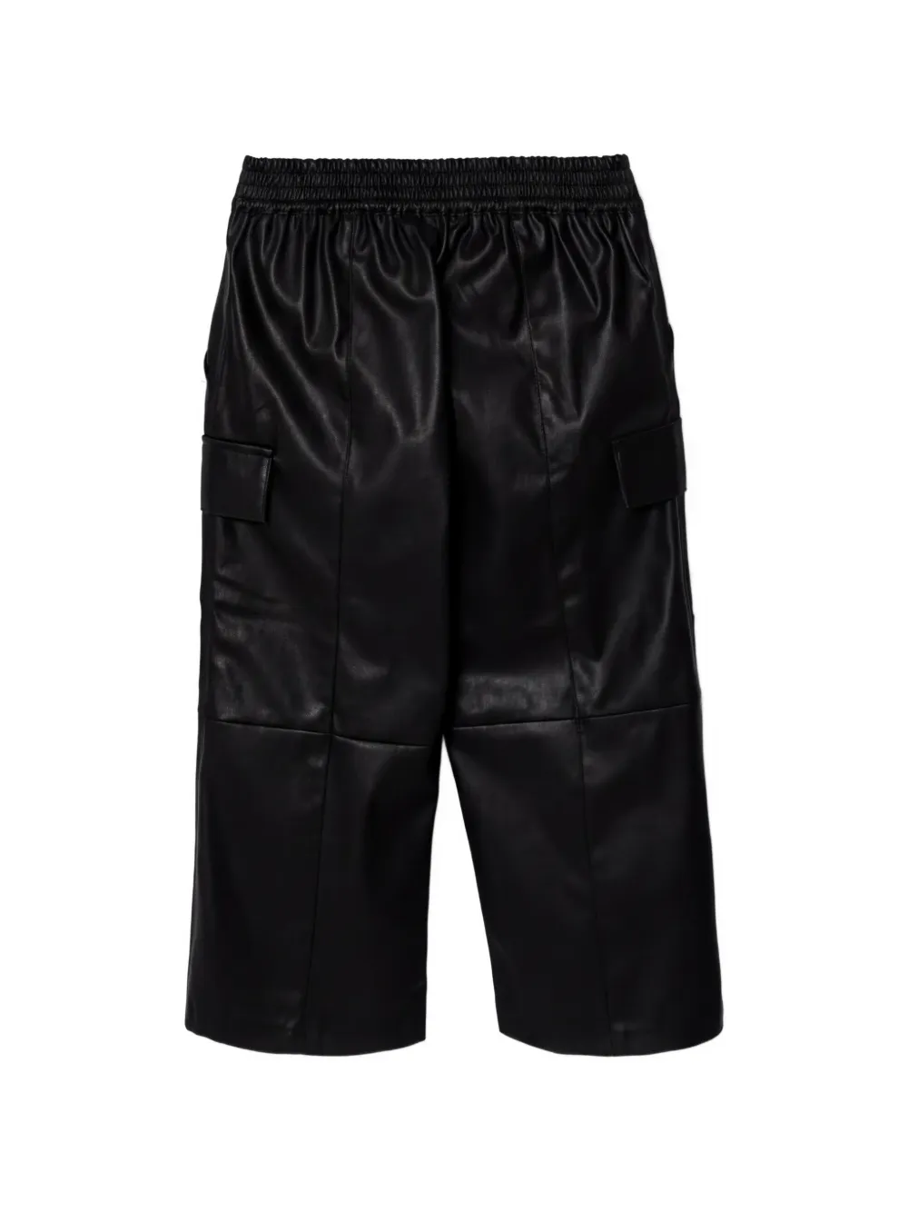 Sisley Cargo broek met verfraaiing Zwart
