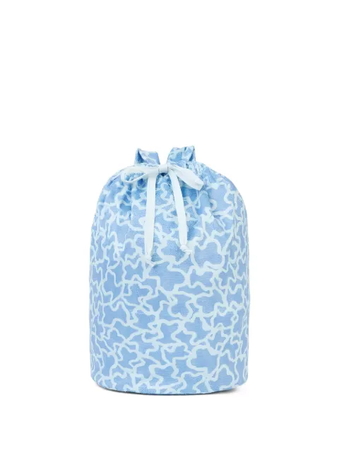 TOUS Kaos drawstring pattern bag