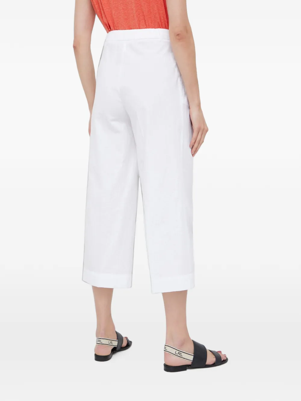 Sisley Cropped broek Wit
