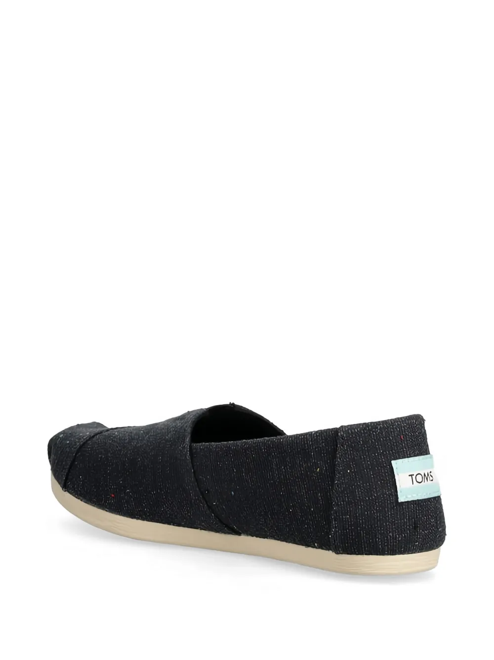 Toms Espadrilles met logodetail Zwart