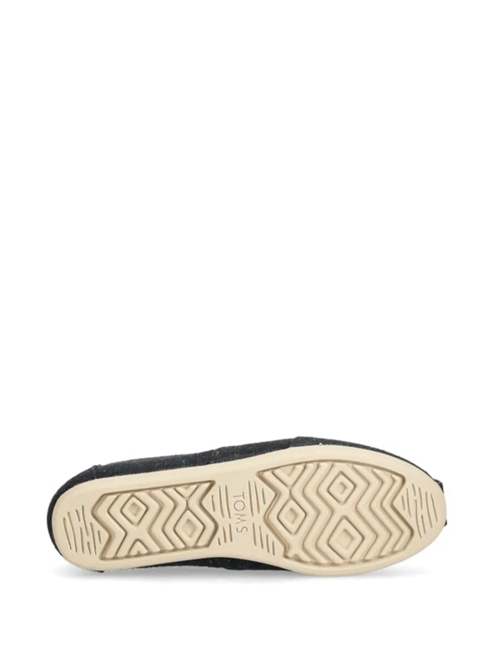 Toms Espadrilles met logodetail Zwart