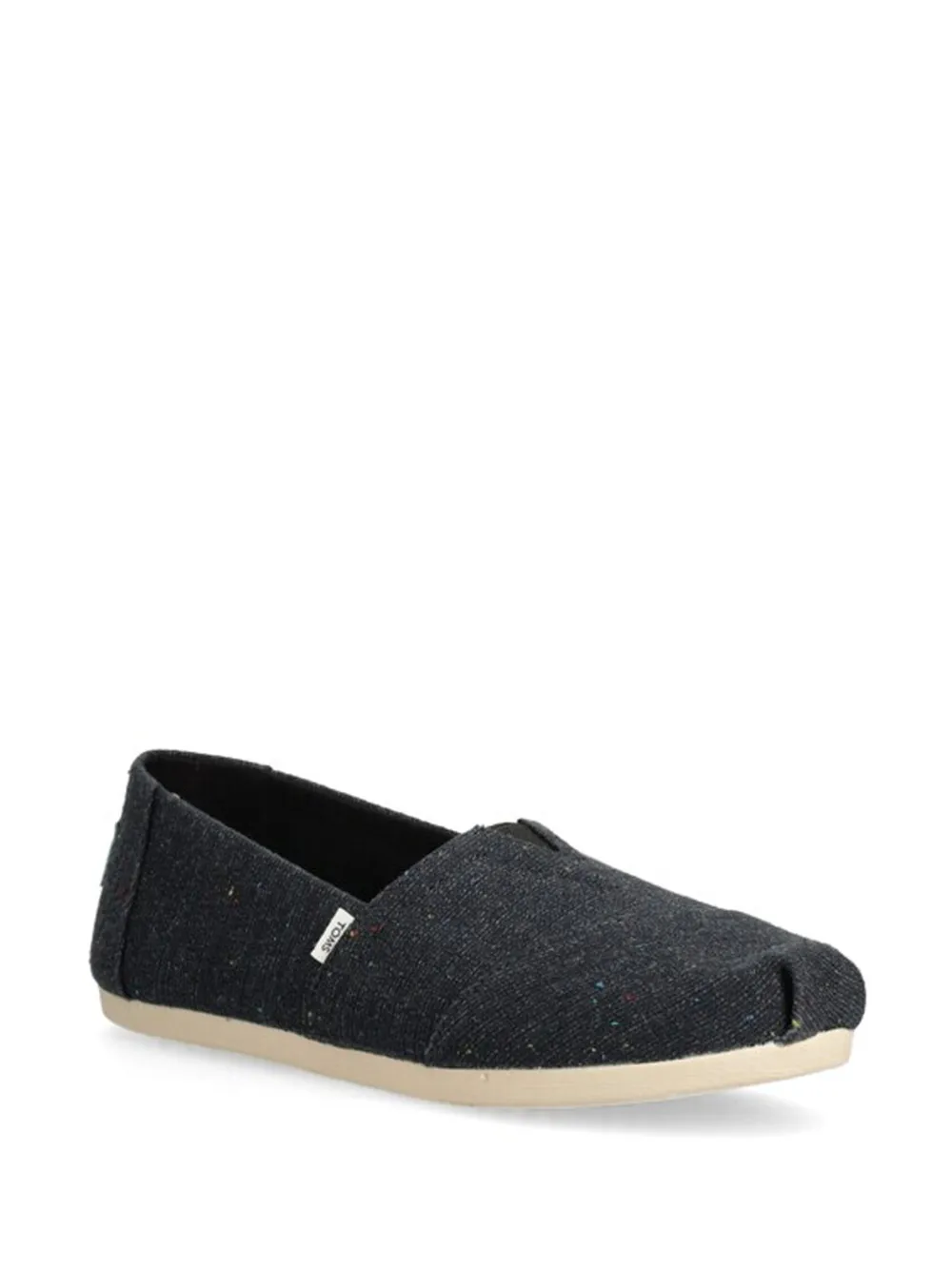 Toms Espadrilles met logodetail Zwart