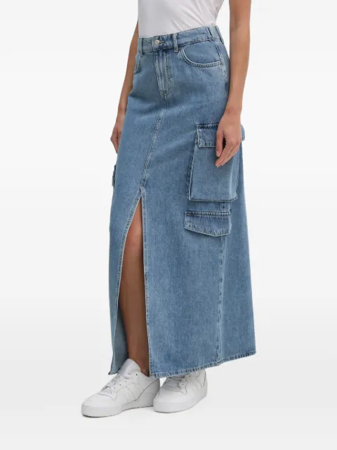 Sisley falda larga estilo cargo