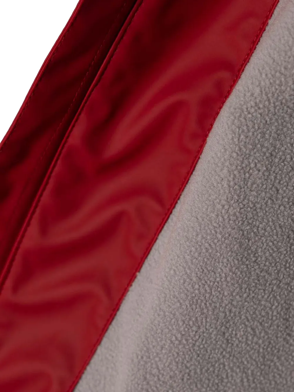 Benetton Jack met capuchon en rits Rood