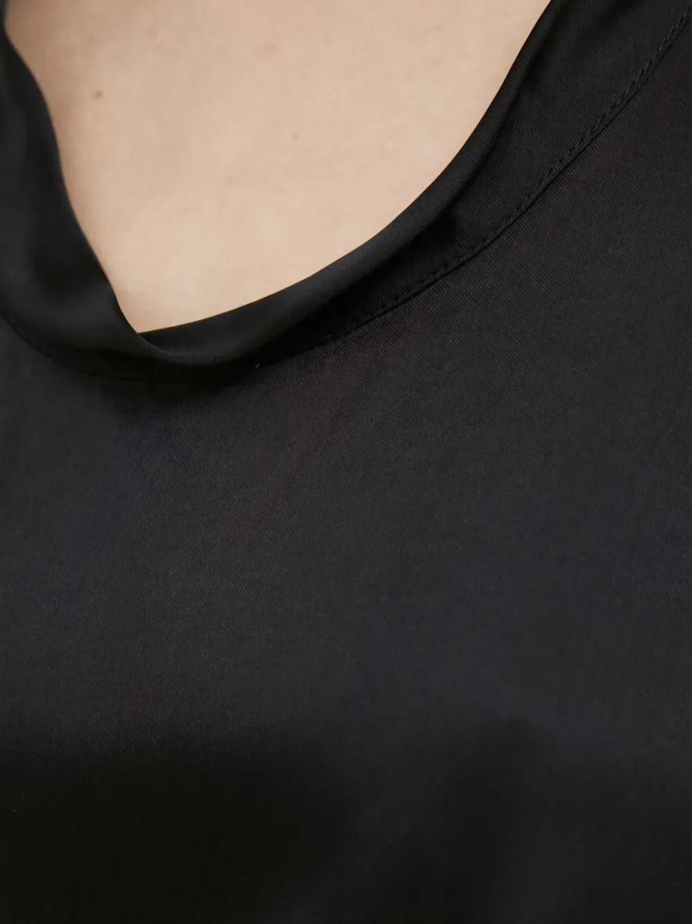 Sisley Shirt met ruches Zwart