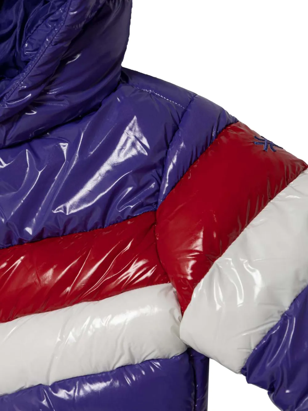 Benetton Jack met colourblocking Paars