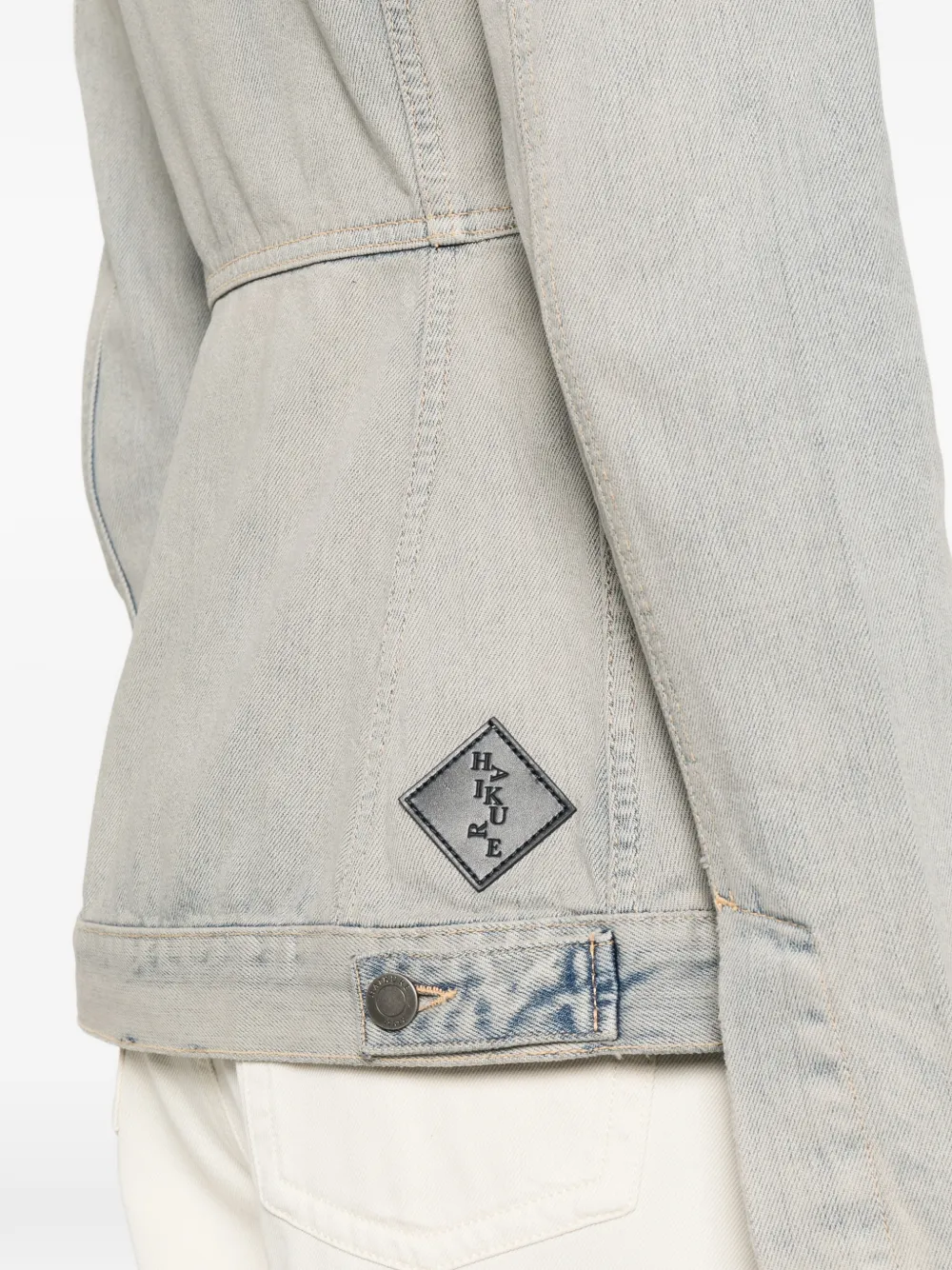Haikure Denim jack Blauw