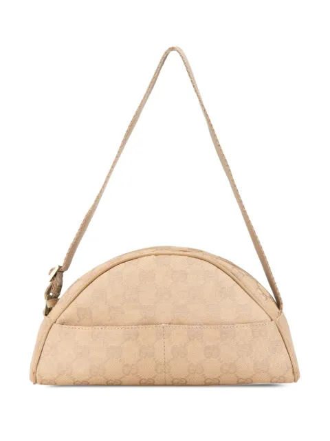 Gucci Pre-Owned bolso de hombro Half Moon de lona GG 2000-2015