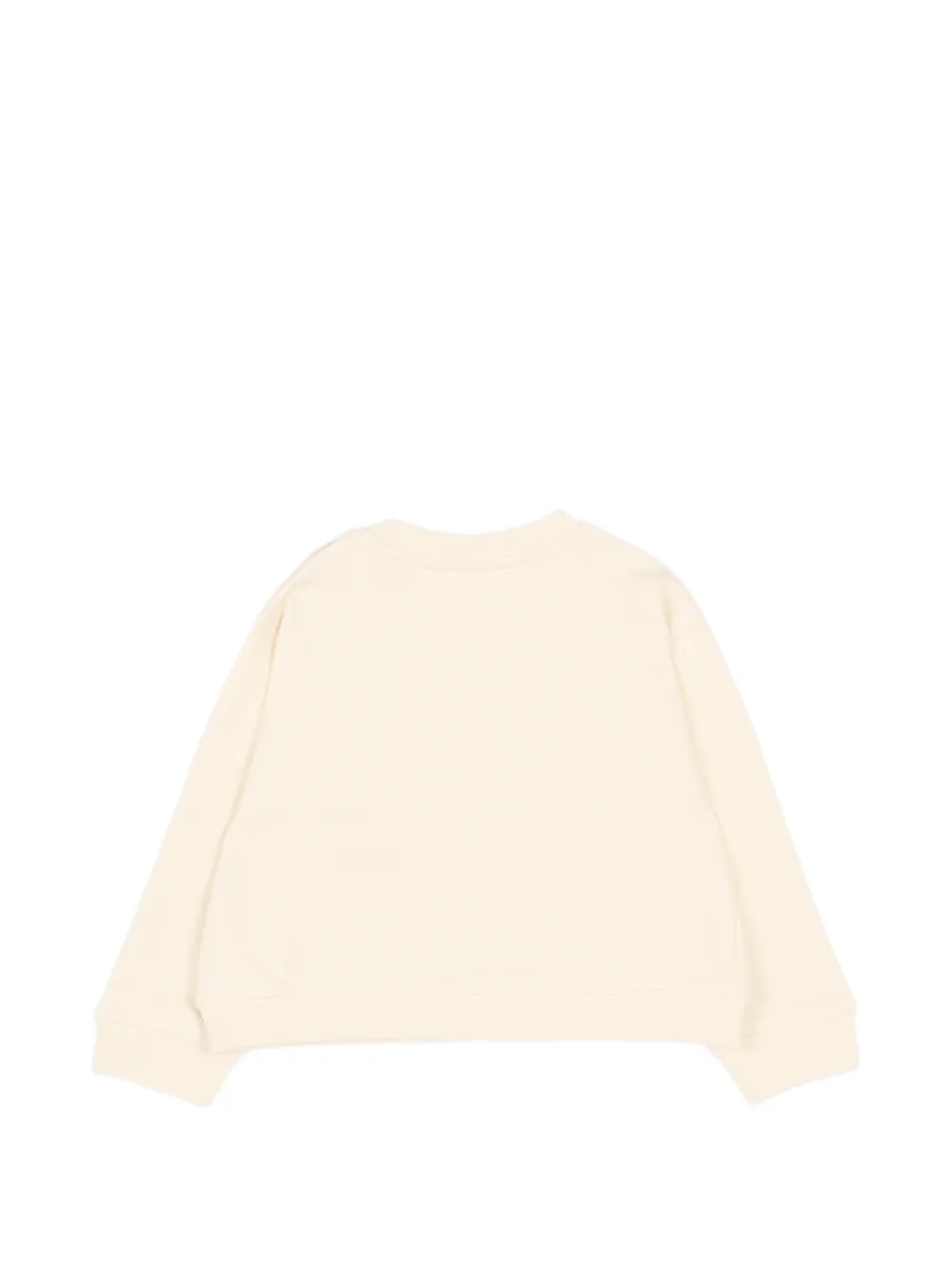  Palm Angels Kids Crew-neck Sweatshirt - Neutrals 
