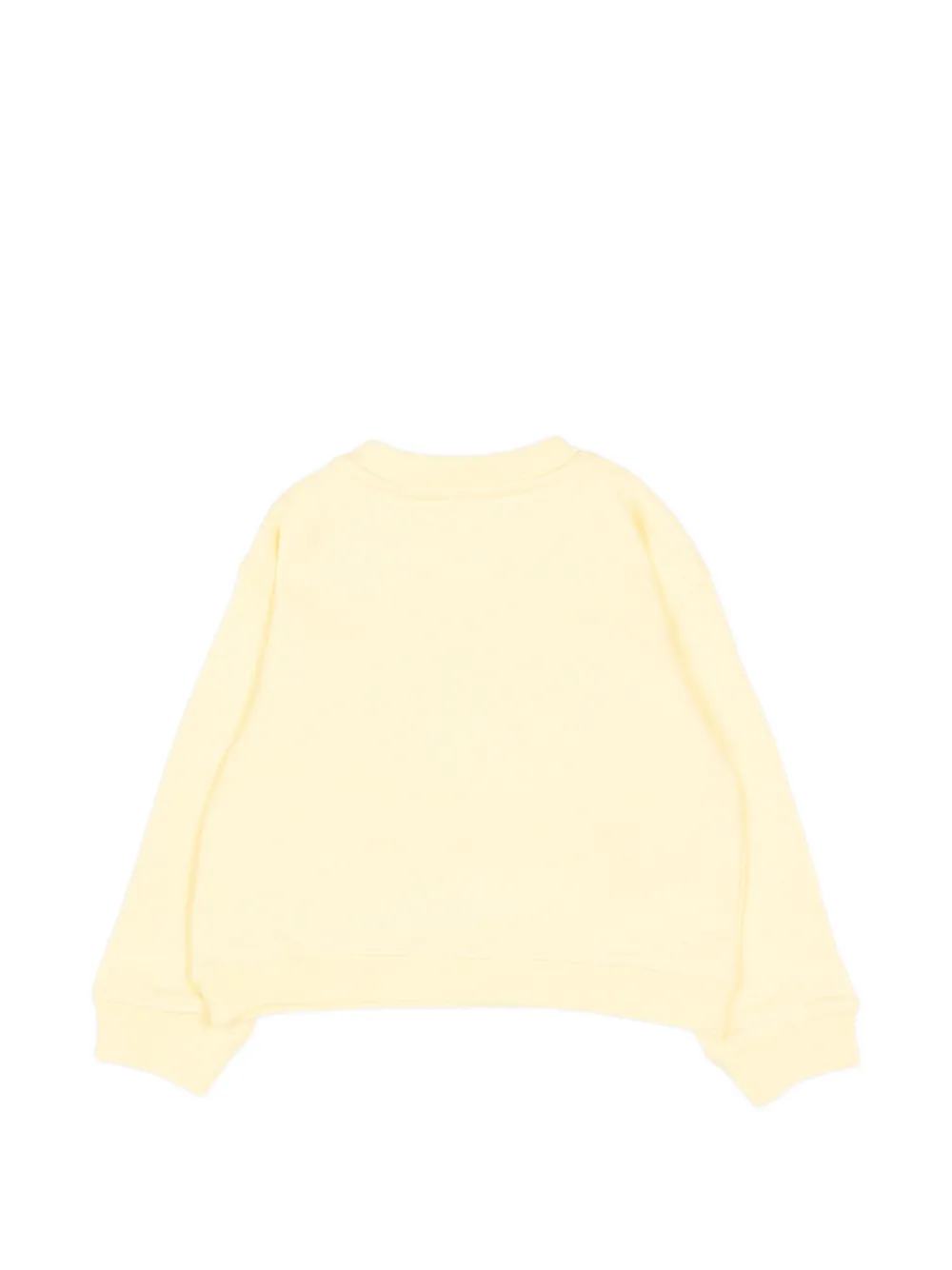  Palm Angels Kids Bear-print Sweatshirt - Yellow 