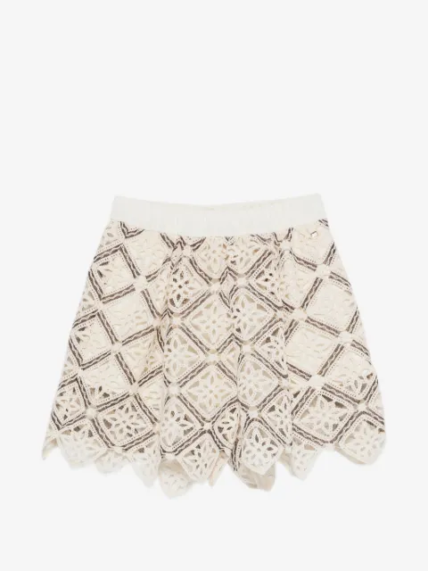 Herno bermuda à taille élastiquée