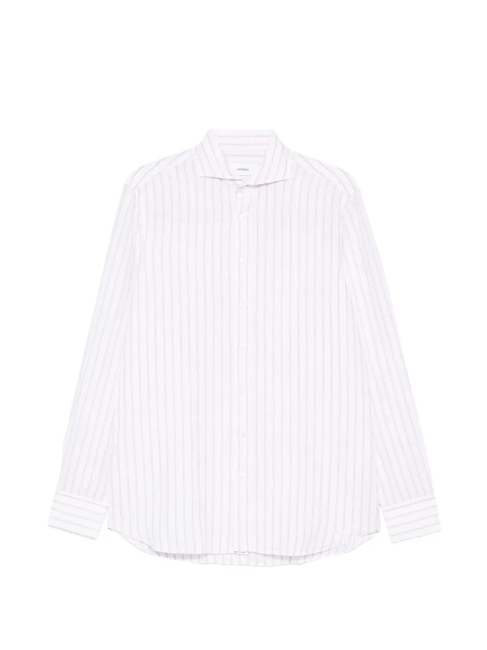Lardini striped shirt - Bianco